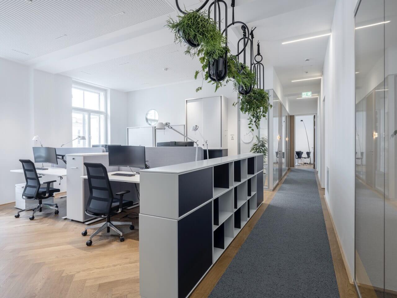International law firm office in Vienna with interior design and refurbishment